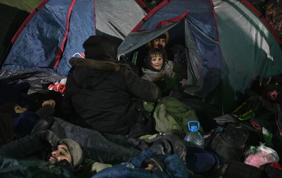 Belarus Poland Border Refugees