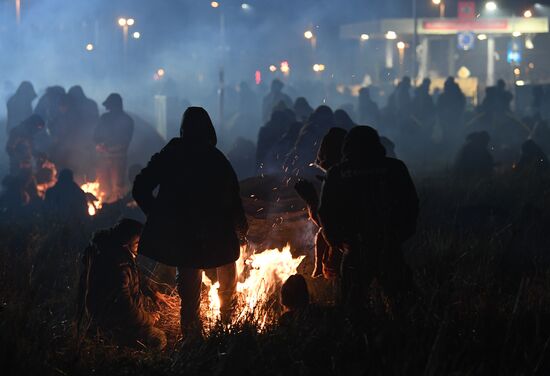 Belarus Poland Border Refugees