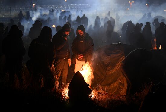 Belarus Poland Border Refugees