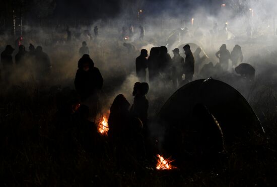 Belarus Poland Border Refugees