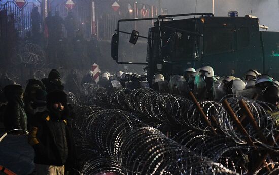 Belarus Poland Border Refugees
