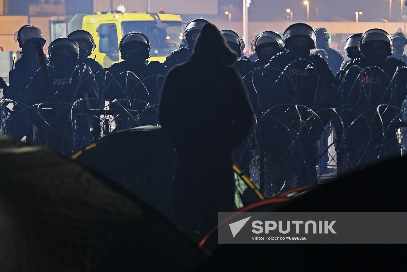 Belarus Poland Border Refugees