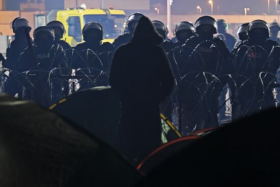 Belarus Poland Border Refugees