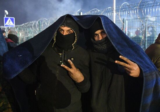 Belarus Poland Border Refugees