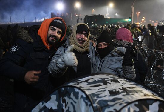 Belarus Poland Border Refugees