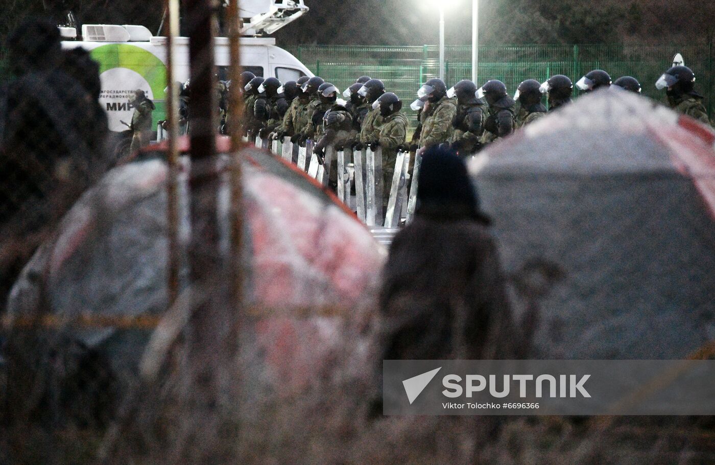 Belarus Poland Border Refugees