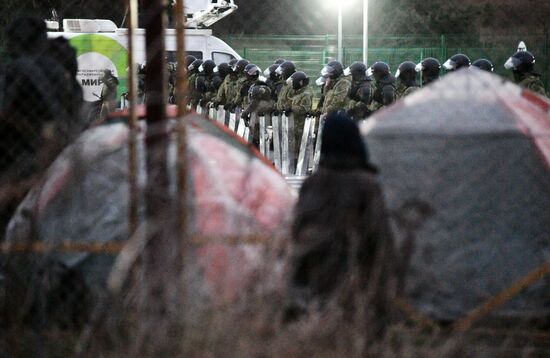 Belarus Poland Border Refugees