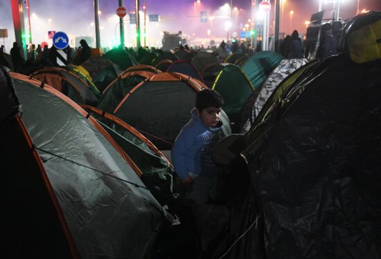 Belarus Poland Border Refugees