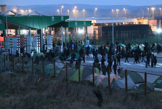 Belarus Poland Border Refugees