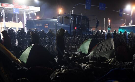 Belarus Poland Border Refugees