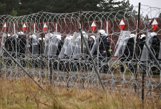 Belarus Poland Border Refugees