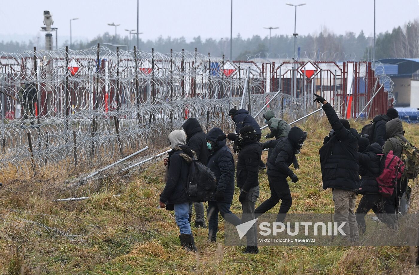 Belarus Poland Border Refugees