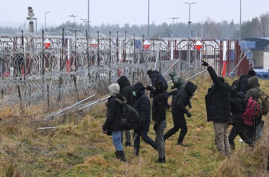 Belarus Poland Border Refugees