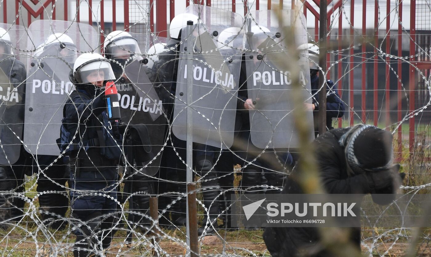 Belarus Poland Border Refugees