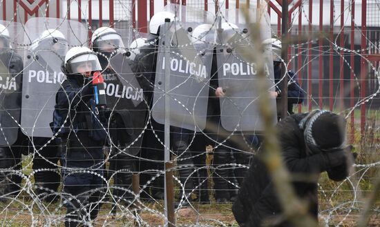 Belarus Poland Border Refugees