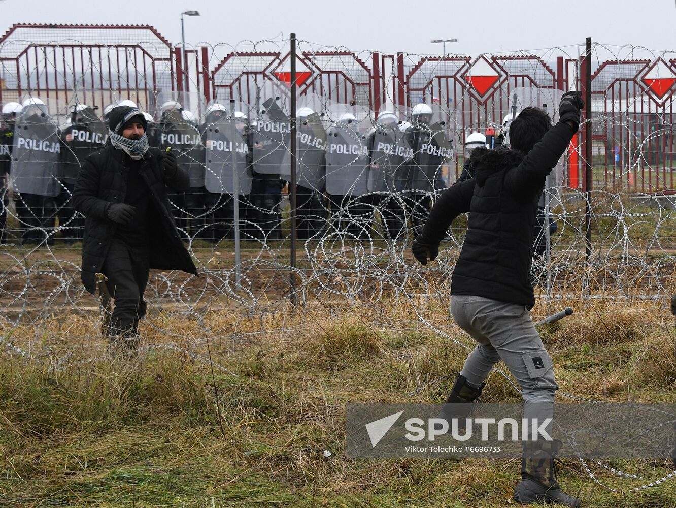 Belarus Poland Border Refugees