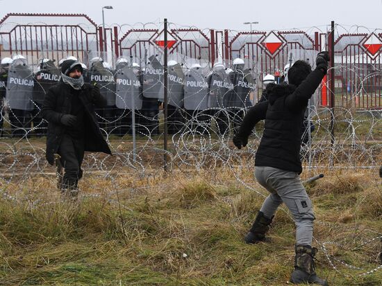 Belarus Poland Border Refugees