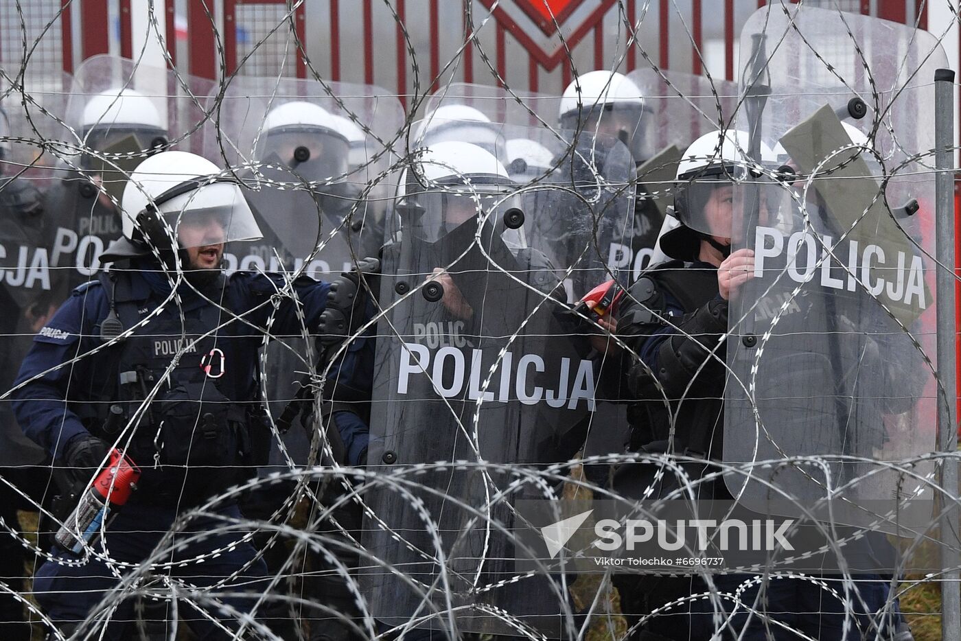 Belarus Poland Border Refugees