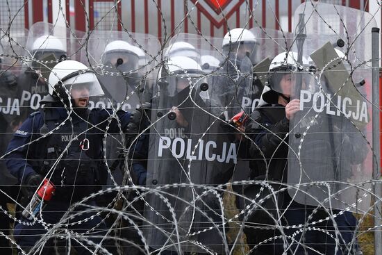 Belarus Poland Border Refugees