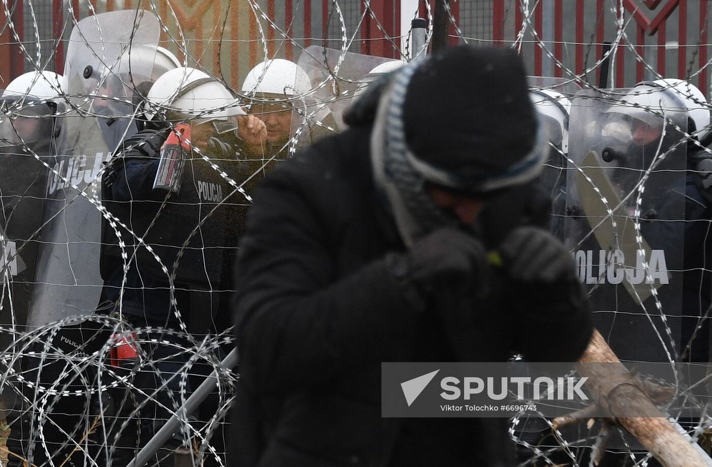 Belarus Poland Border Refugees