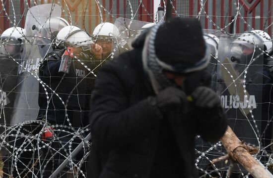 Belarus Poland Border Refugees