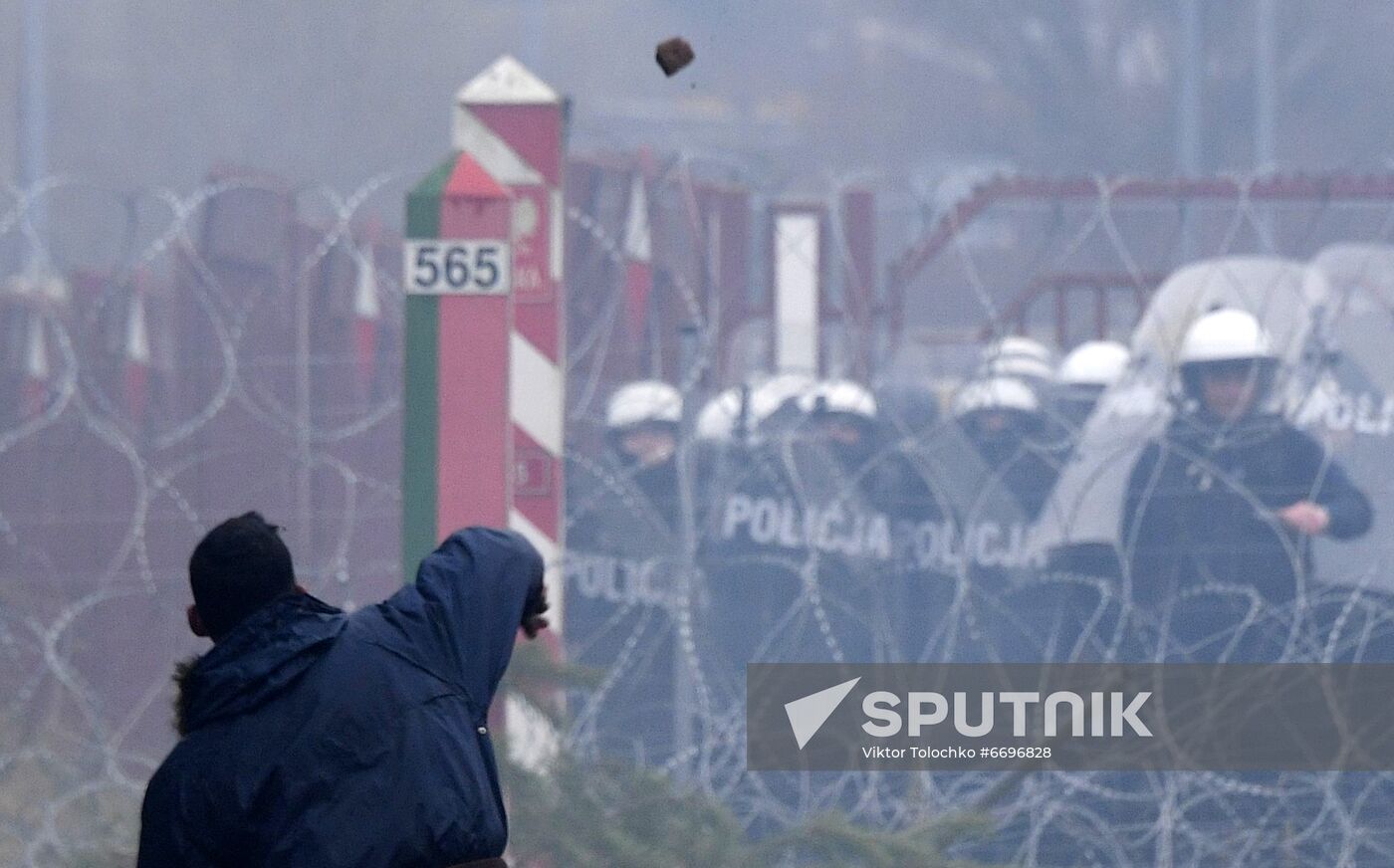 Belarus Poland Border Refugees