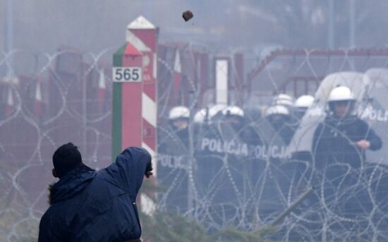 Belarus Poland Border Refugees