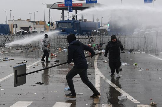 Belarus Poland Border Refugees