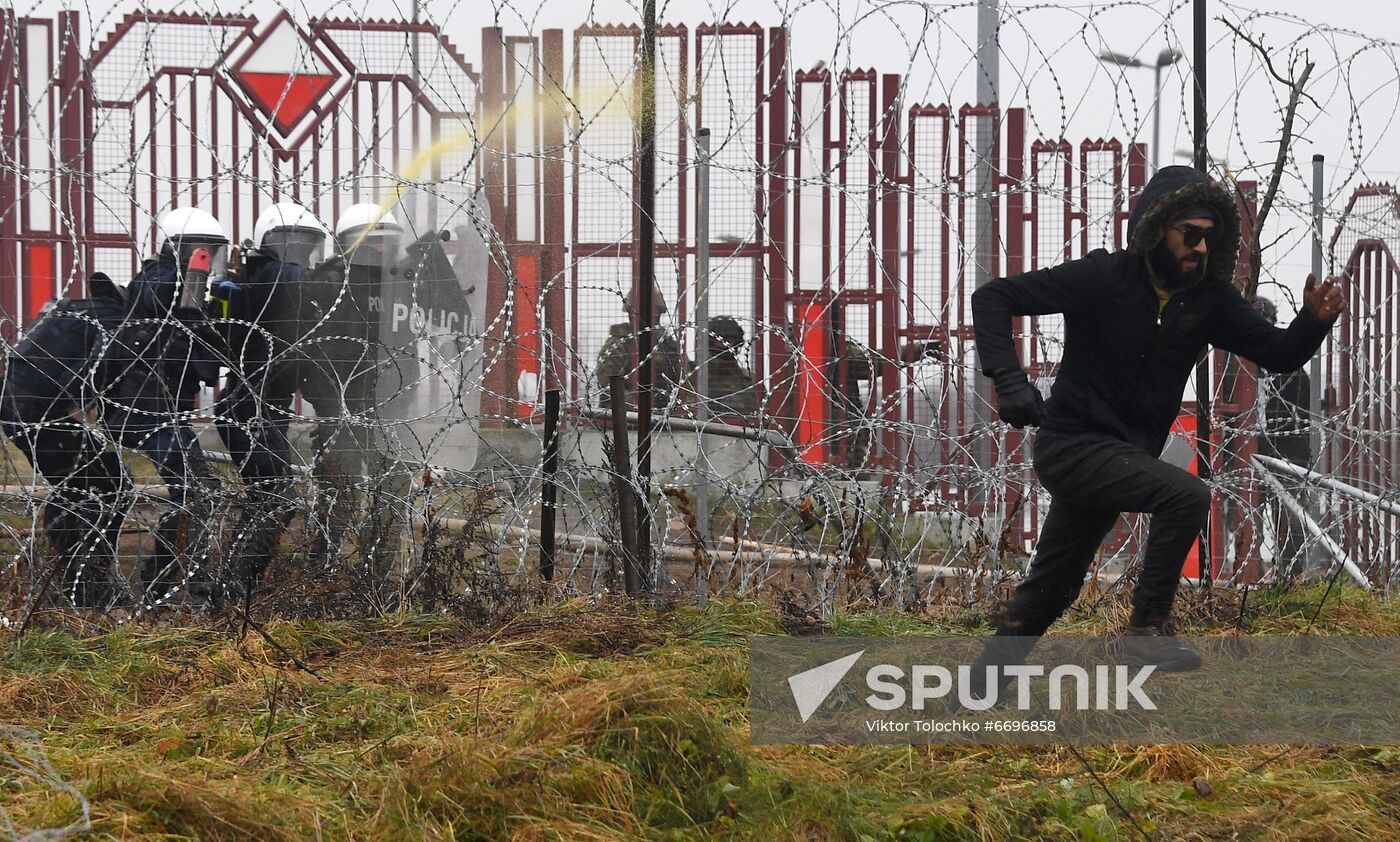 Belarus Poland Border Refugees