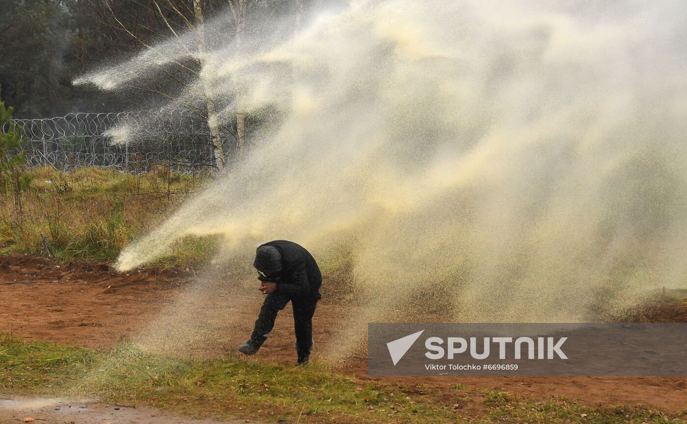 Belarus Poland Border Refugees