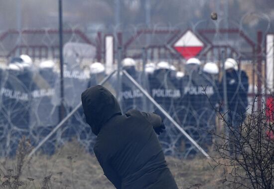 Belarus Poland Border Refugees