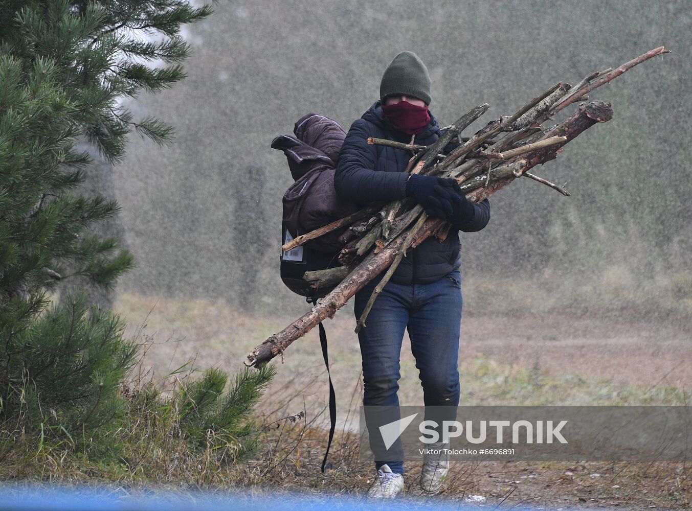 Belarus Poland Border Refugees