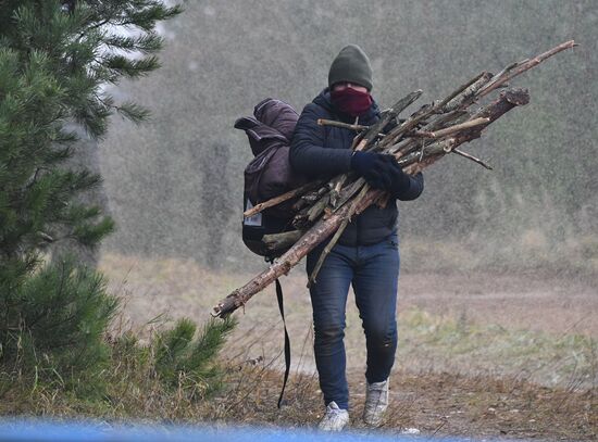 Belarus Poland Border Refugees