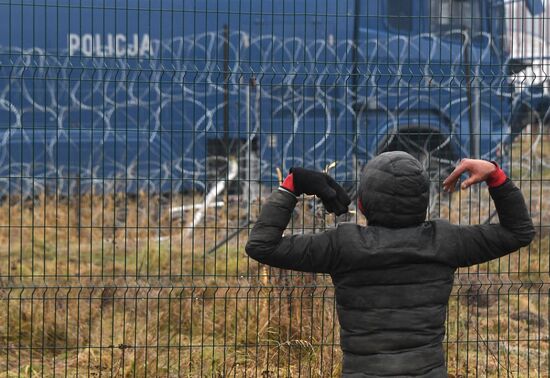 Belarus Poland Border Refugees
