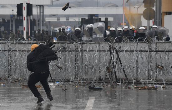 Belarus Poland Border Refugees