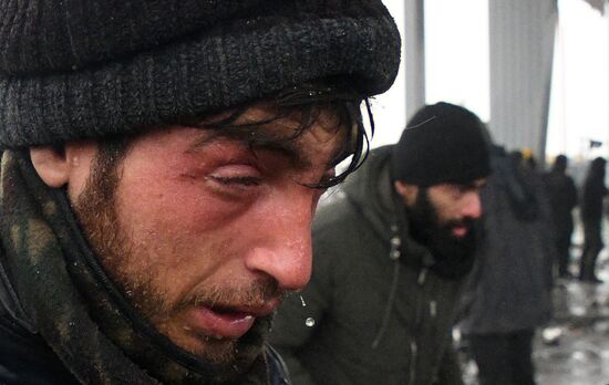 Belarus Poland Border Refugees