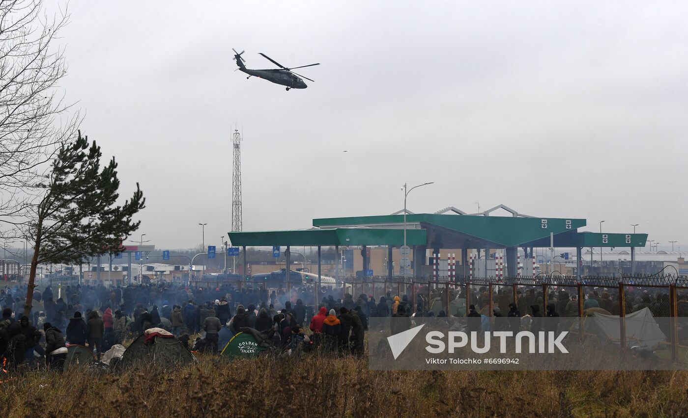 Belarus Poland Border Refugees