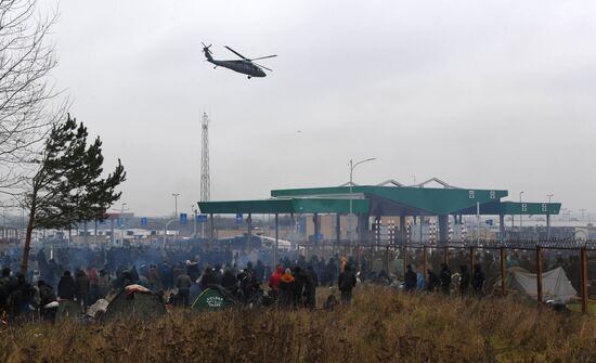 Belarus Poland Border Refugees