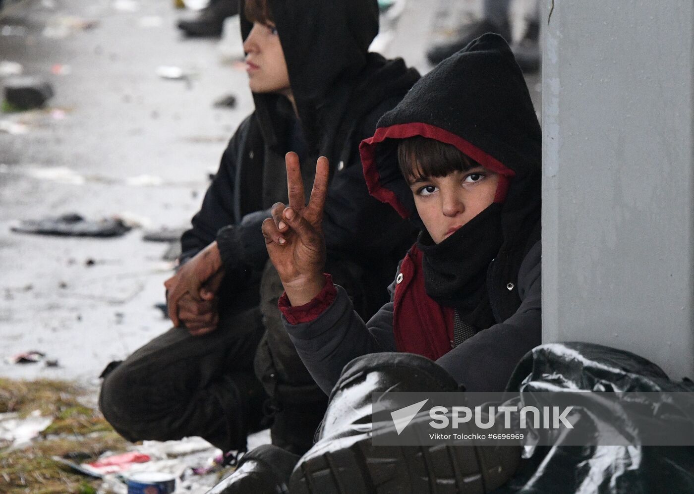 Belarus Poland Border Refugees
