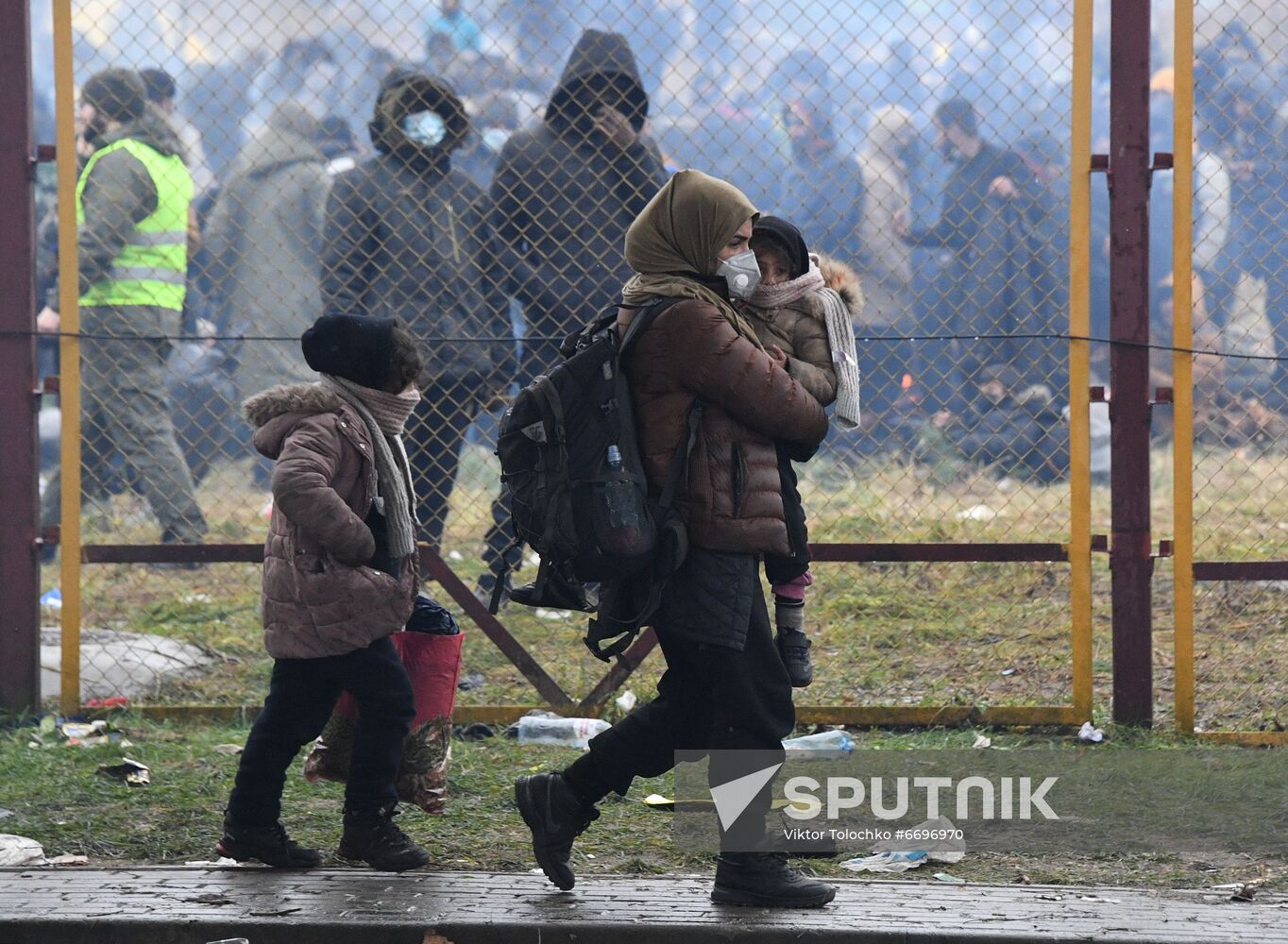Belarus Poland Border Refugees