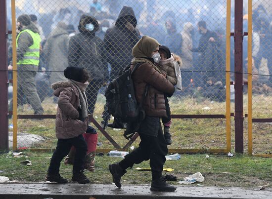 Belarus Poland Border Refugees