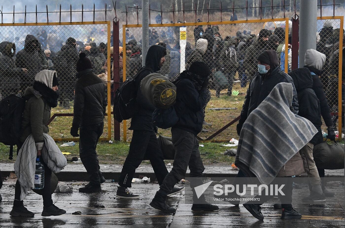 Belarus Poland Border Refugees