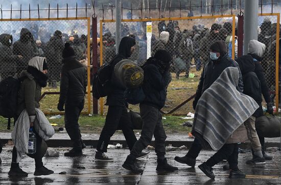 Belarus Poland Border Refugees
