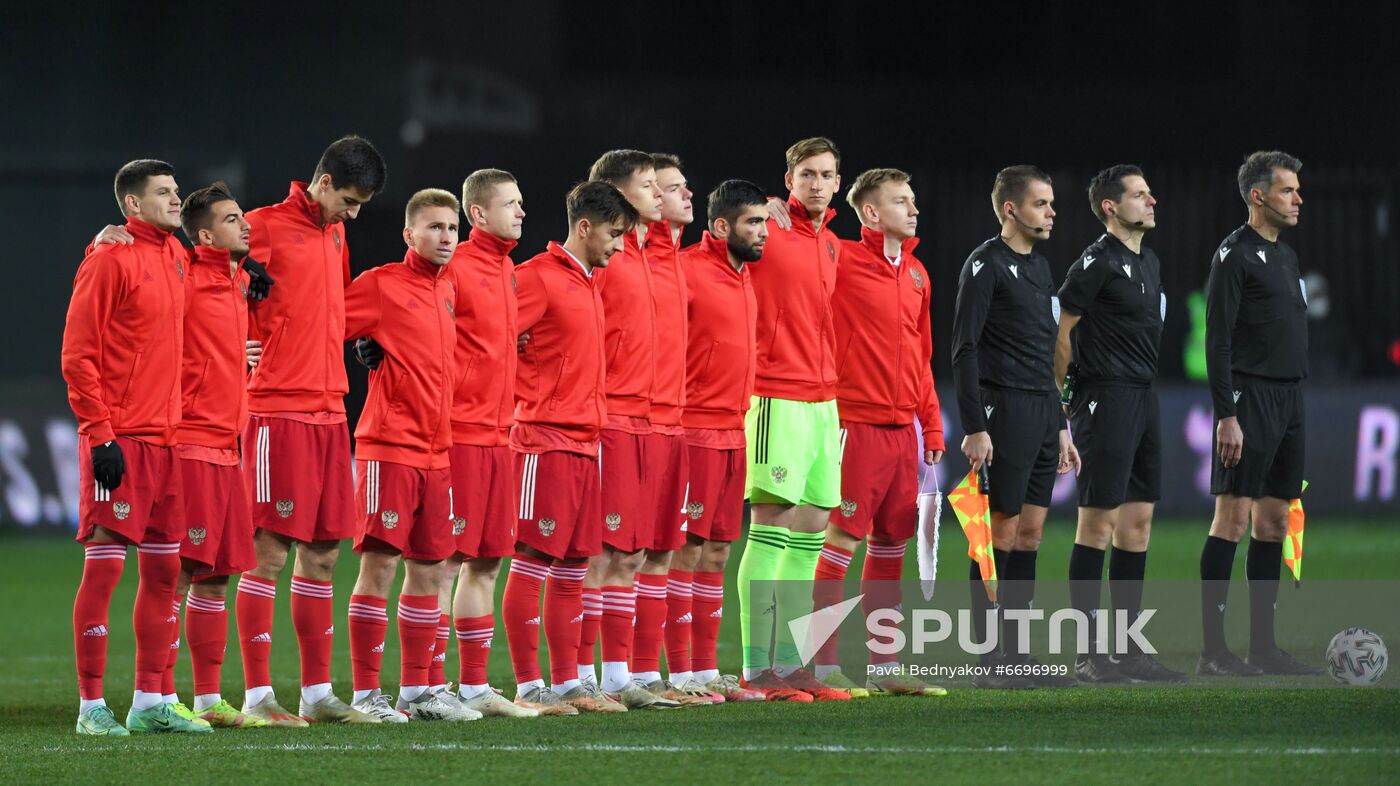 Russia Soccer 2023 Euro U-21 Championship Qualifiers Russia - Spain