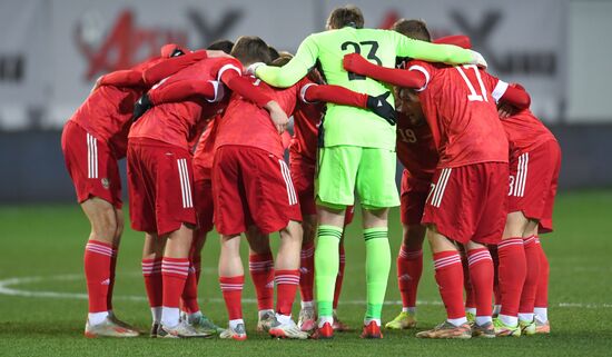 Russia Soccer 2023 Euro U-21 Championship Qualifiers Russia - Spain