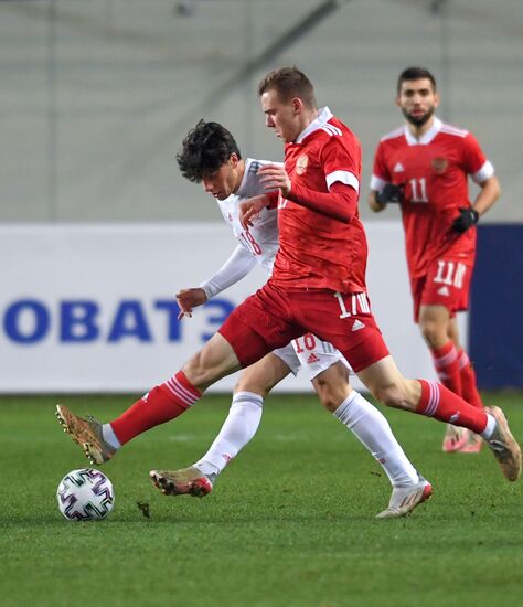 Russia Soccer 2023 Euro U-21 Championship Qualifiers Russia - Spain