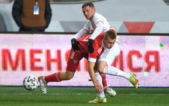 Russia Soccer 2023 Euro U-21 Championship Qualifiers Russia - Spain