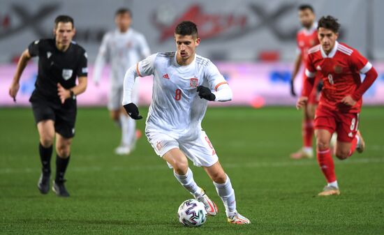 Russia Soccer 2023 Euro U-21 Championship Qualifiers Russia - Spain