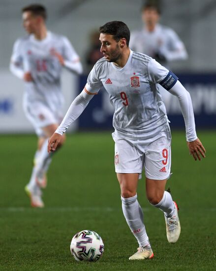 Russia Soccer 2023 Euro U-21 Championship Qualifiers Russia - Spain