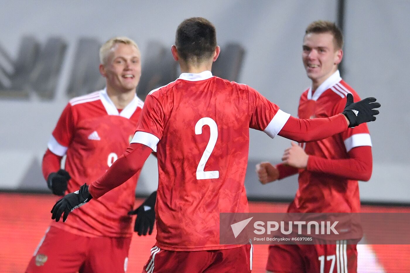 Russia Soccer 2023 Euro U-21 Championship Qualifiers Russia - Spain